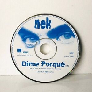 Rare! CD Nek - Dime Porque